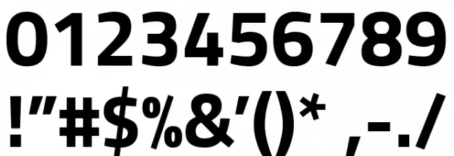 Storia Sans ExtraBold Font OTHER CHARS