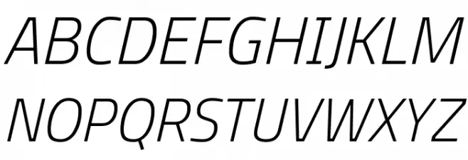 Storia Sans ExtraLight Italic Fonte MAIÚSCULAS