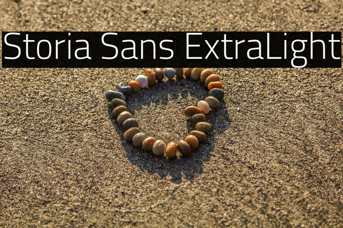 Storia Sans ExtraLight Example 3