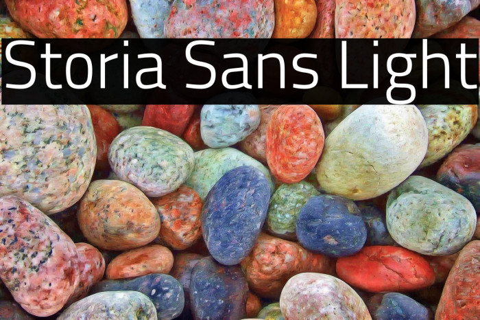 Storia Sans Light Example 2