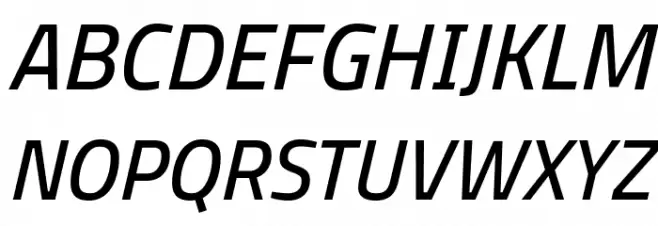 Storia Sans Medium Italic Polices MAJUSCULES