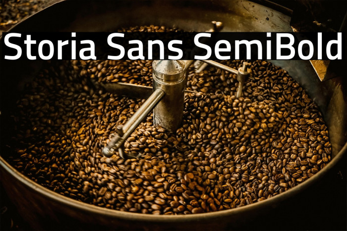 Storia Sans SemiBold Example 1