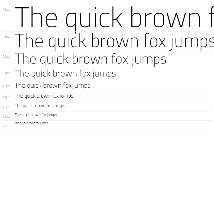 Storia Sans Thin Waterfall