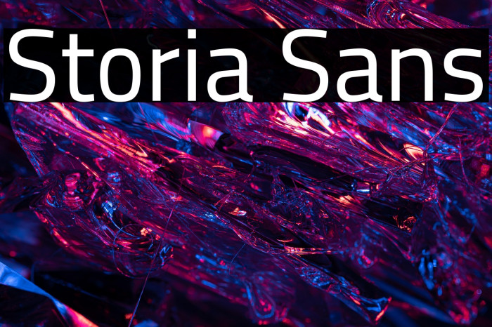 Storia Sans Example 3