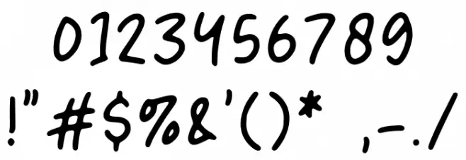 Stories-Regular Шрифта ДРУГИЕ символов