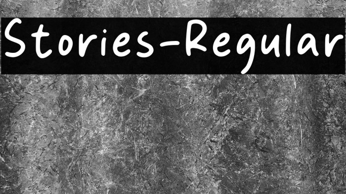 Stories-Regular Example 2