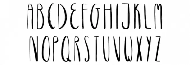 Stories Thin Font UPPERCASE