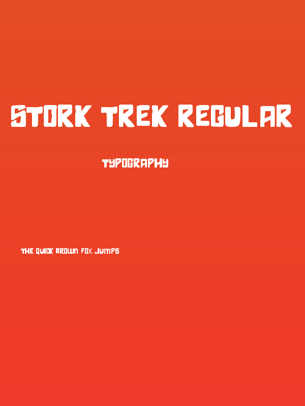 Stork Trek Regular Poster