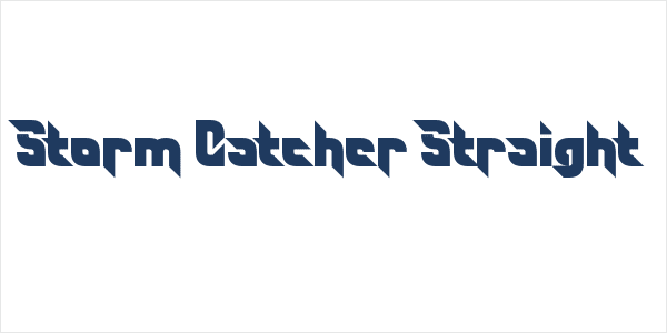 Storm Catcher Straight Logo