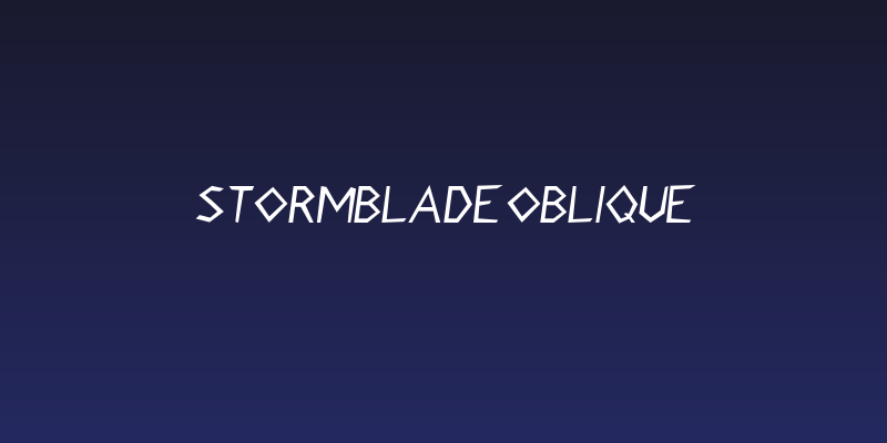 Stormblade Oblique Social Header