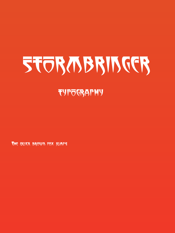 Stormbringer Poster