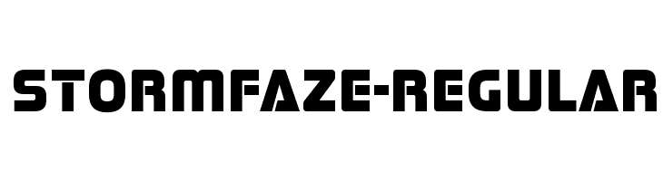 Stormfaze-Regular  Frei Schriftart Herunterladen