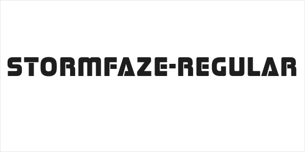Stormfaze-Regular Logo