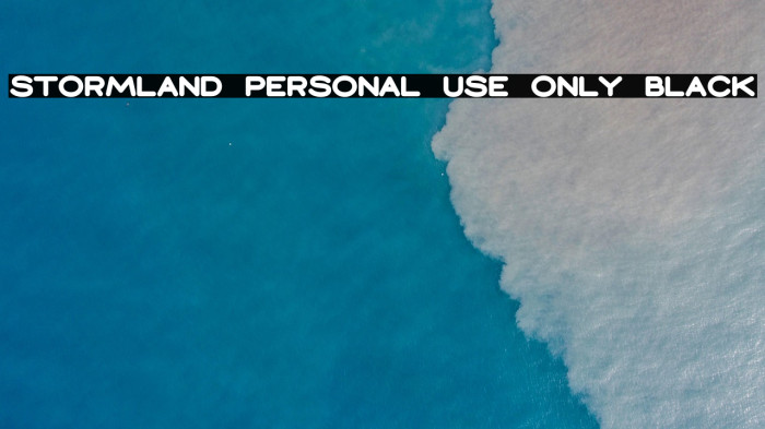 Stormland PERSONAL USE ONLY Black Example 3