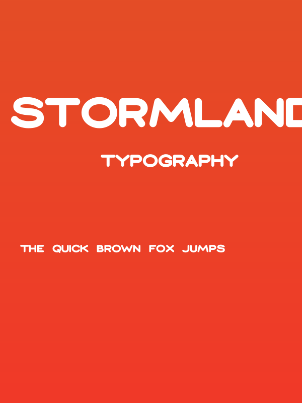 Stormland PERSONAL USE ONLY Black Poster