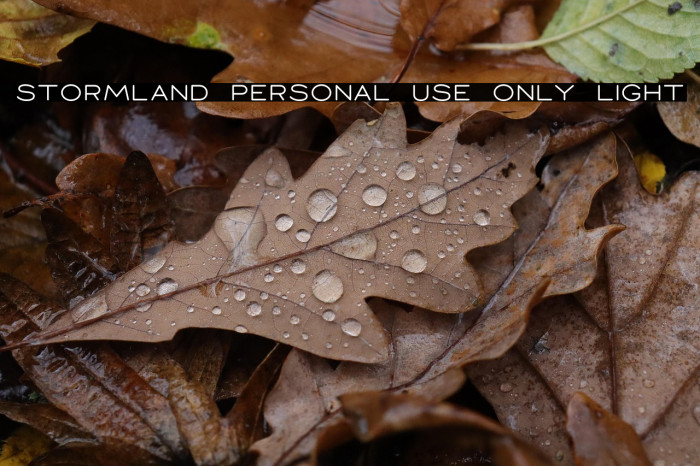 Stormland PERSONAL USE ONLY Light Example 1