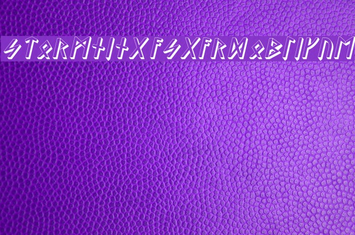 Stormning Asgard Oblique Font examples