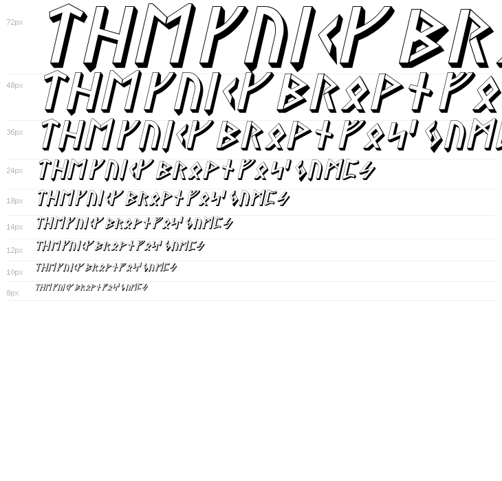 Stormning Asgard Oblique Waterfall