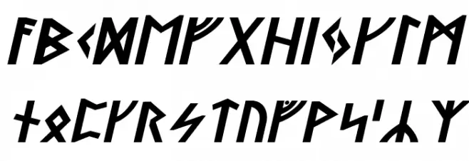 Stormning Bold Oblique Schriftart Groß