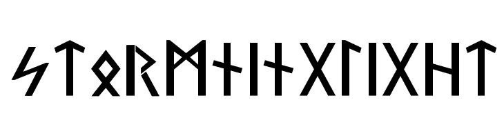 Stormning Light Font