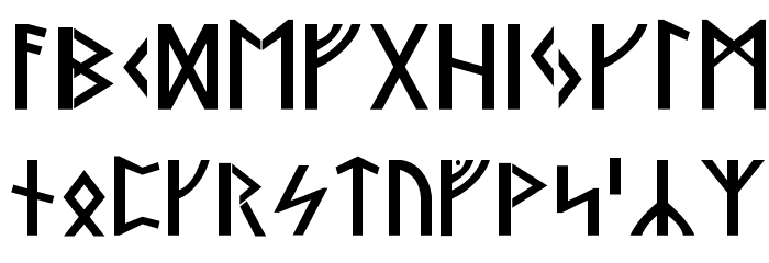 Stormning Light Font LOWERCASE