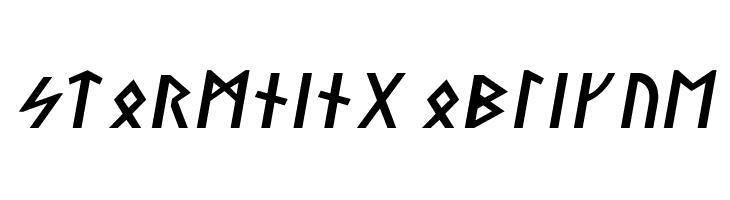 Stormning Oblique  Free Fonts Download