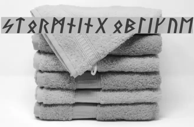 Stormning Oblique Font examples