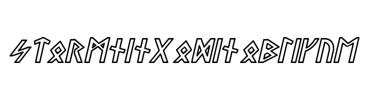 Stormning Odin Oblique  baixar fontes gratis