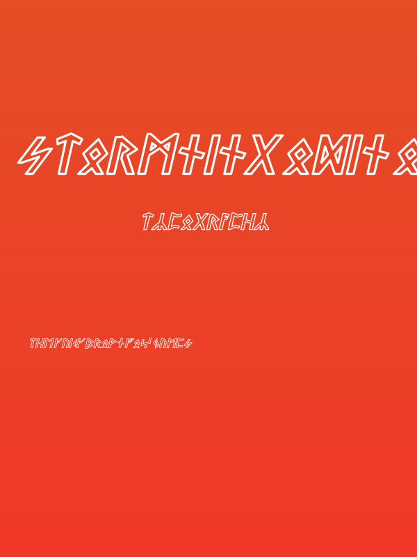 Stormning Odin Oblique Poster