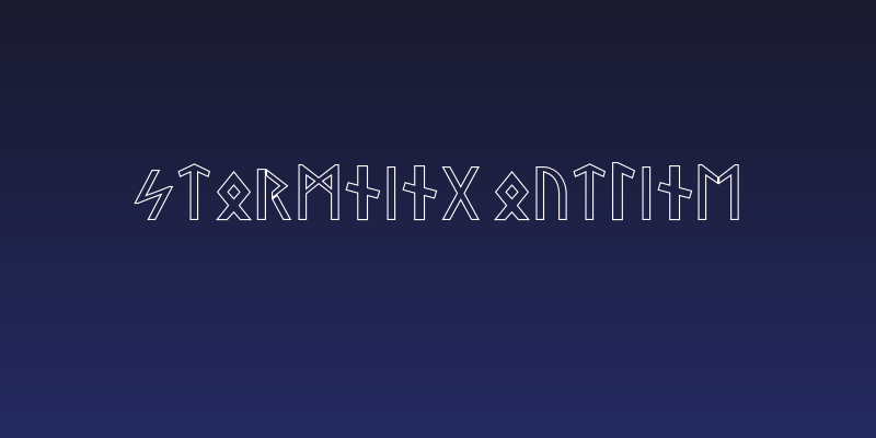 Stormning Outline Social Header