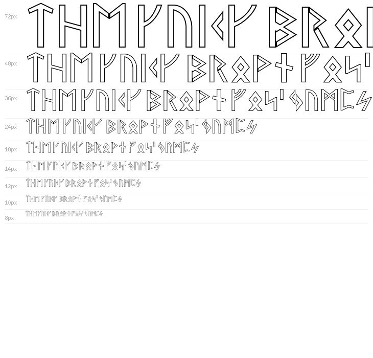 Stormning Outline Waterfall