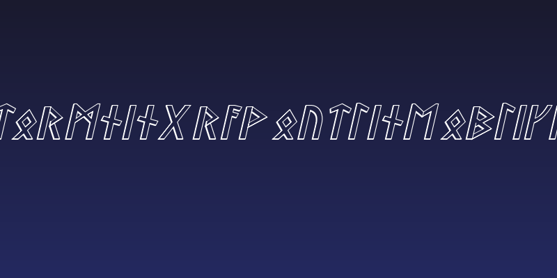 Stormning Raw Outline Oblique Social Header