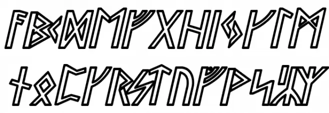 Stormning Sif Oblique Font Litere mari