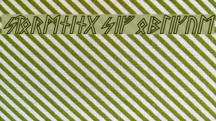 Stormning Sif Oblique Font examples