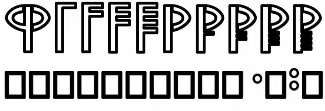 Stormning Sif  Font OTHER CHARS