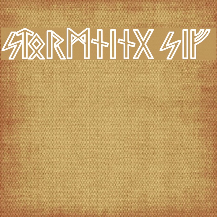 Stormning Sif  Example 1