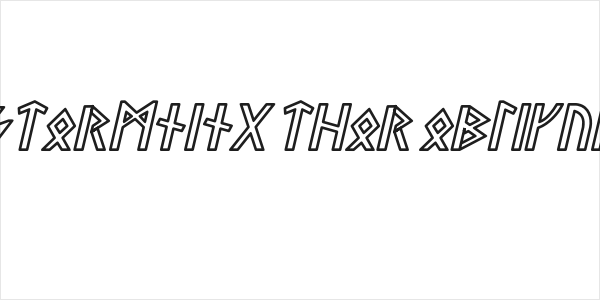 Stormning Thor Oblique Logo