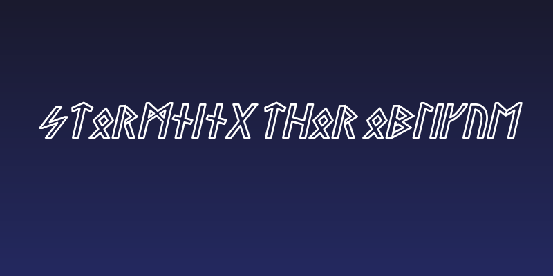 Stormning Thor Oblique Social Header