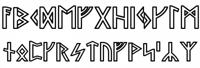 Stormning Thor Font UPPERCASE