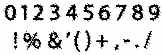 Storms of Tornado Regular Font OTHER CHARS