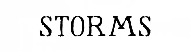 Storms  Fuentes Gratis Descargar