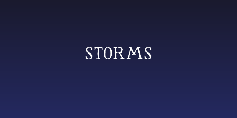 Storms Social Header