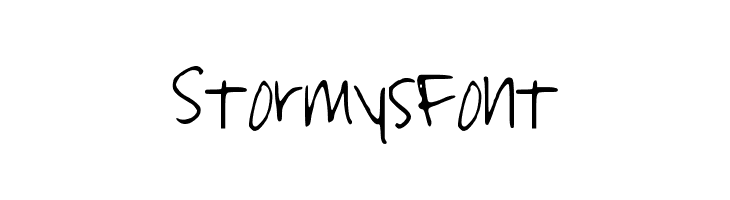 StormysFont Font