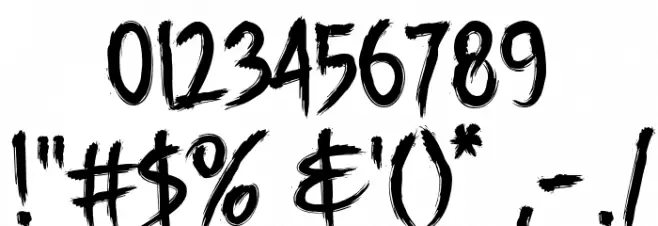 Story Brush(RUS BY LYAJKA) Font OTHER CHARS