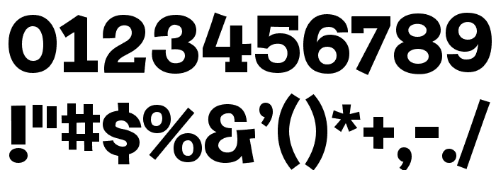 Story Choice Sans Serif Bold Font OTHER CHARS