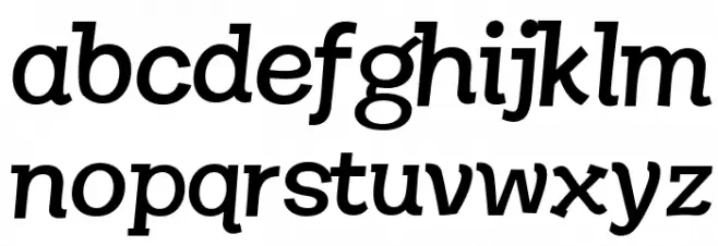 Story Choice Sans Serif Light Italic 字体 小写