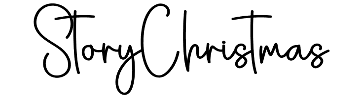 Story Christmas Frei Schriftart Herunterladen