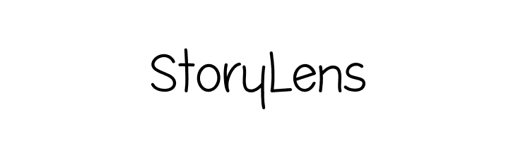 Story Lens  フリーフォントのダウンロード