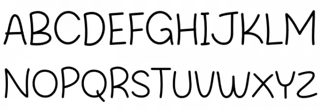 Story Lens Schriftart Groß