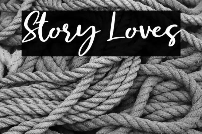 Story Loves Font examples
